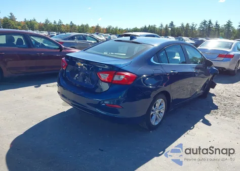 2019 Chevrolet Cruze Lt from USA, damaged, VIN 1G1BE5SMXK7124626